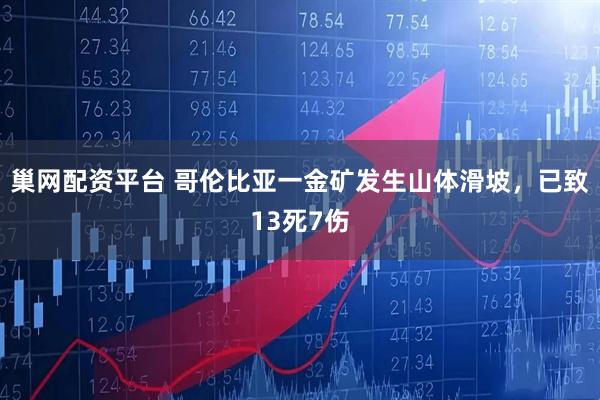 巢网配资平台 哥伦比亚一金矿发生山体滑坡，已致13死7伤
